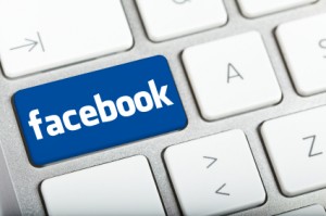 Facebook button on a keyboard that represents instant access to Facebook. Facebook is the most popular social networking site in the world.